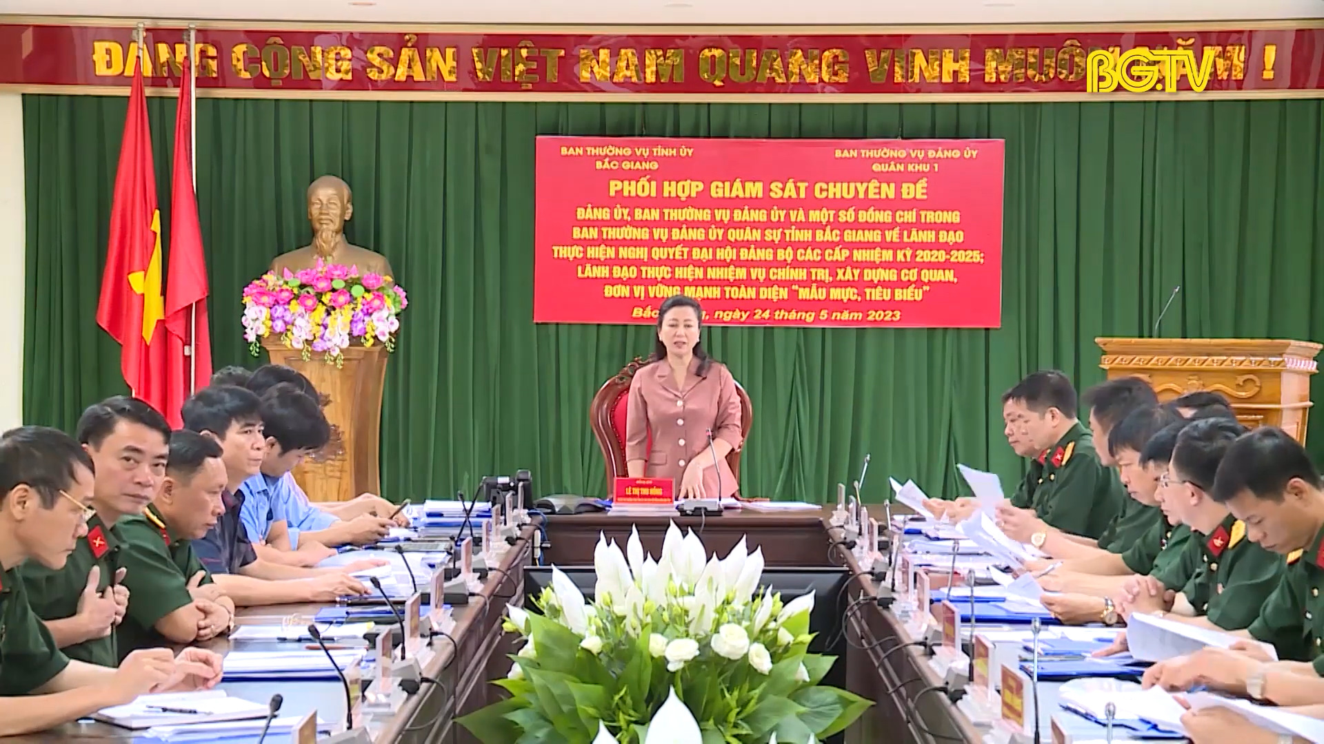 Bắc Giang giám sát chuyên đề thực hiện nghị quyết đại hội đảng bộ các cấp